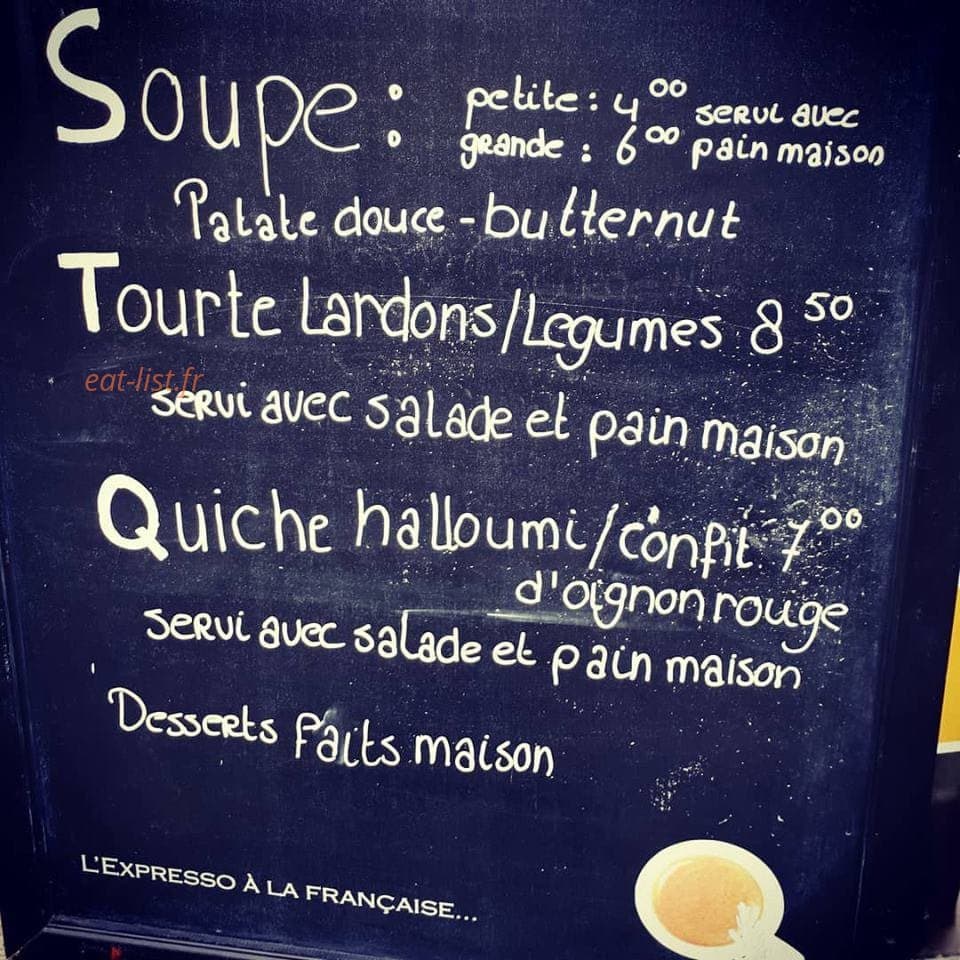 Gaillard Gourmand — carte page 1
