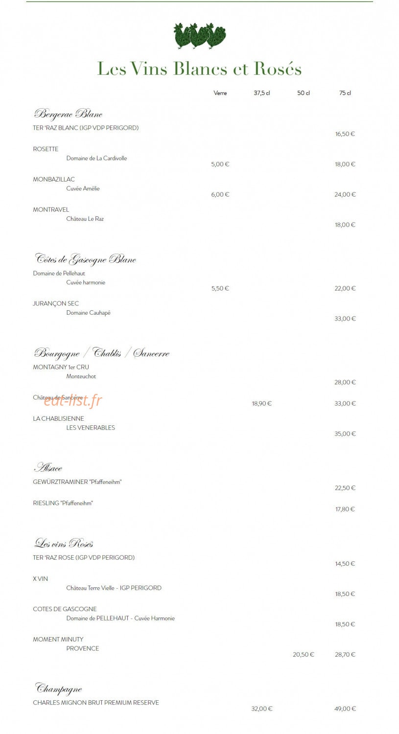 Le Fin du Chapon — carte page 6