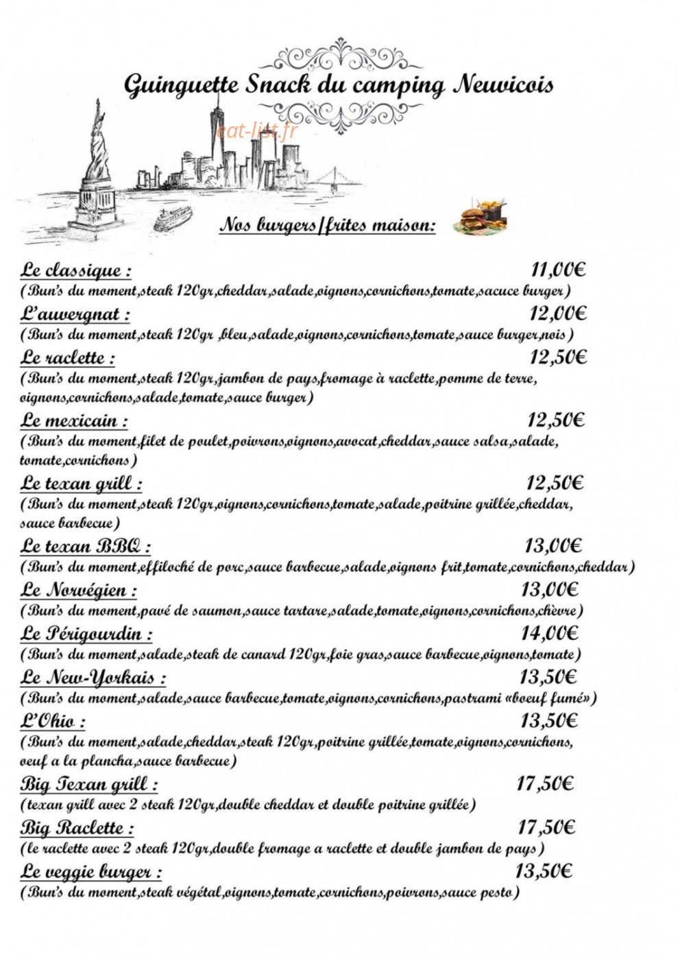 Guinguette du camping — carte page 1