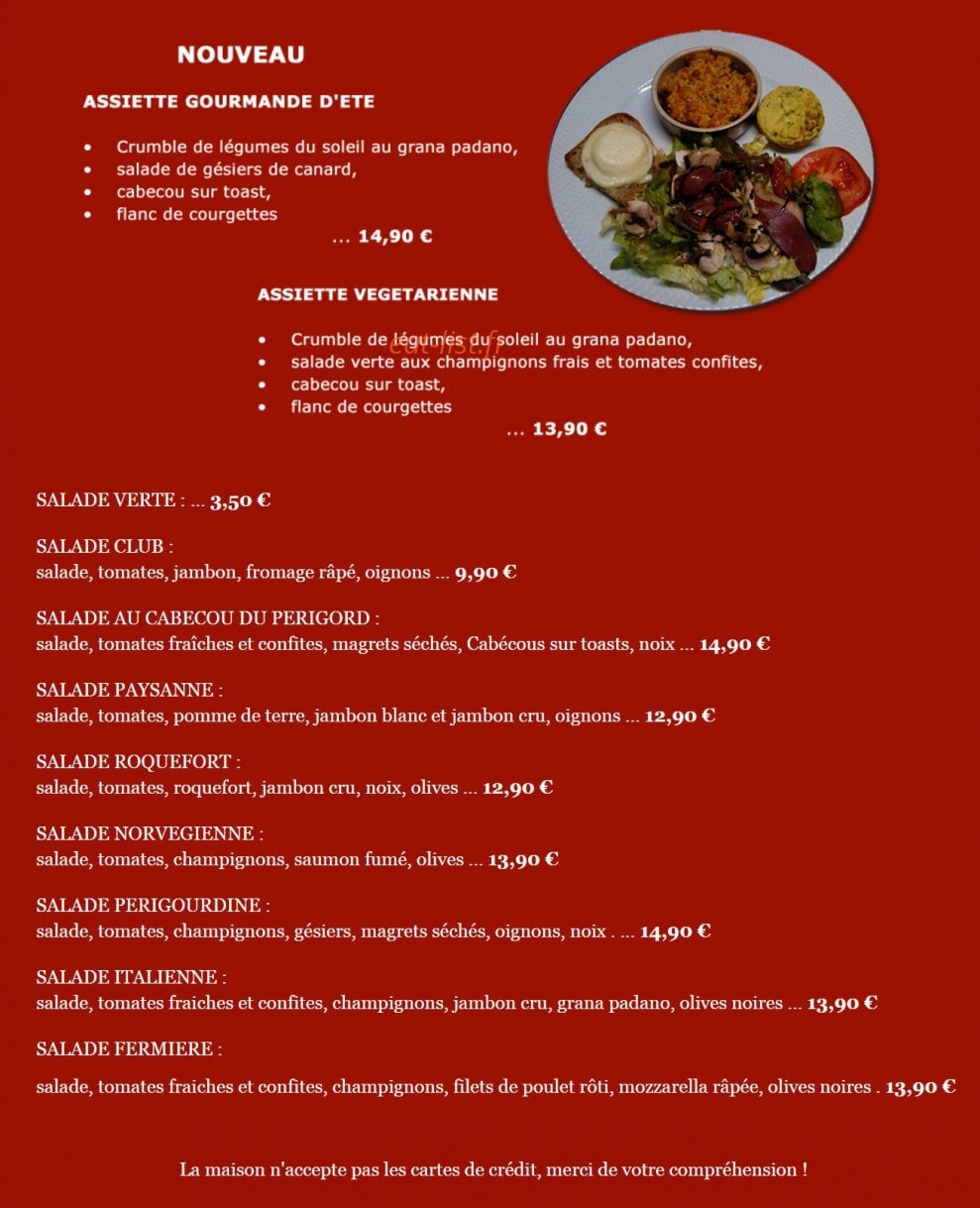 Le Bouchon — carte page 5