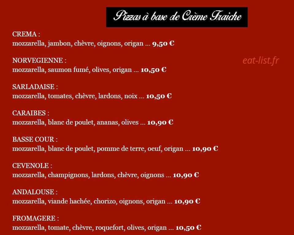 Le Bouchon — carte page 3