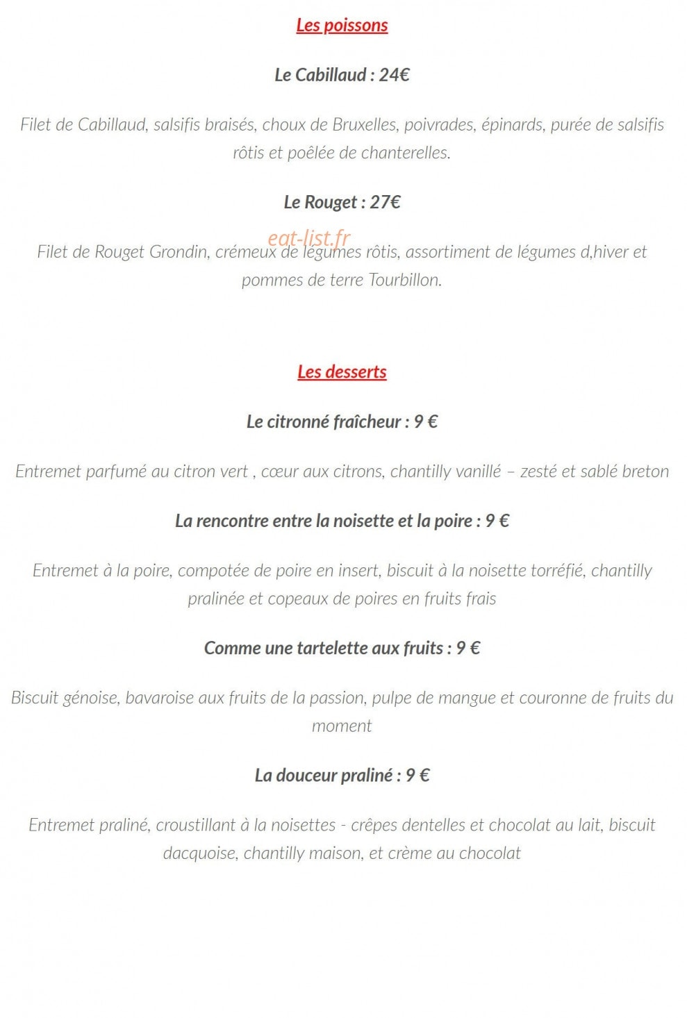 Le Cilaos — carte page 3
