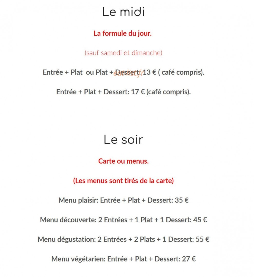 Le Cilaos — carte page 1