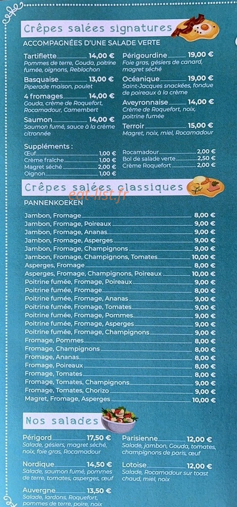 L'Incrêpide — carte page 2