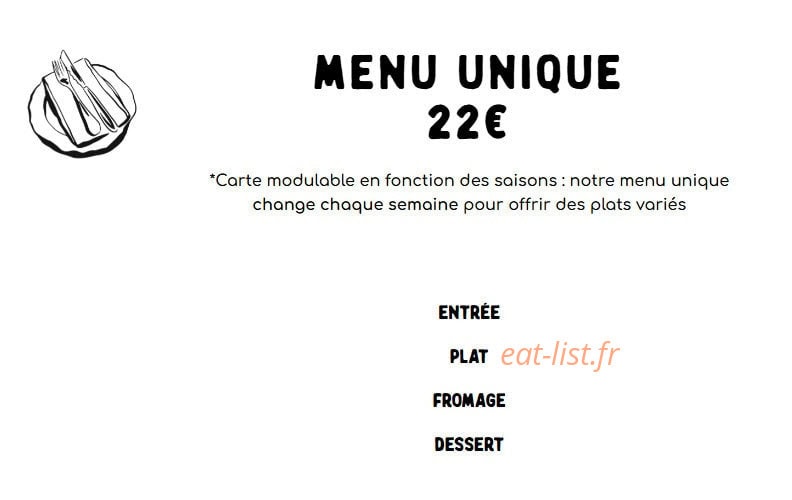 Chez Georgette — carte page 3