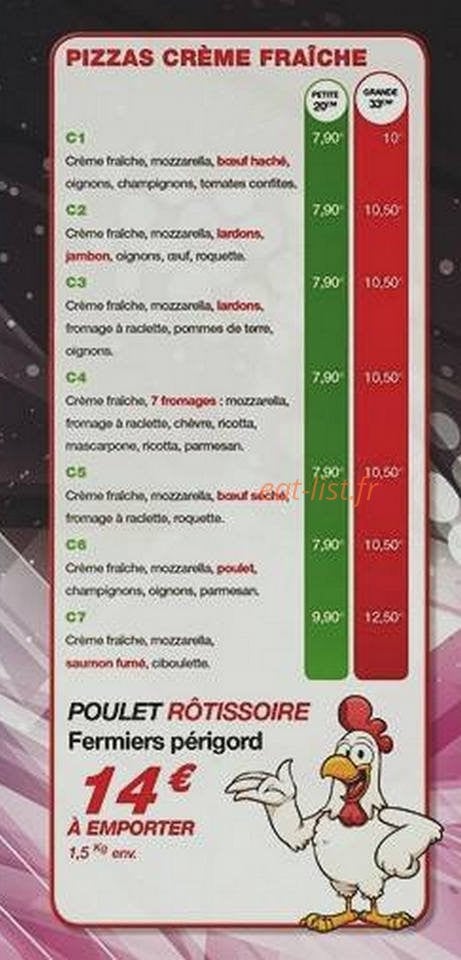 Drivebox Pizza — carte page 4