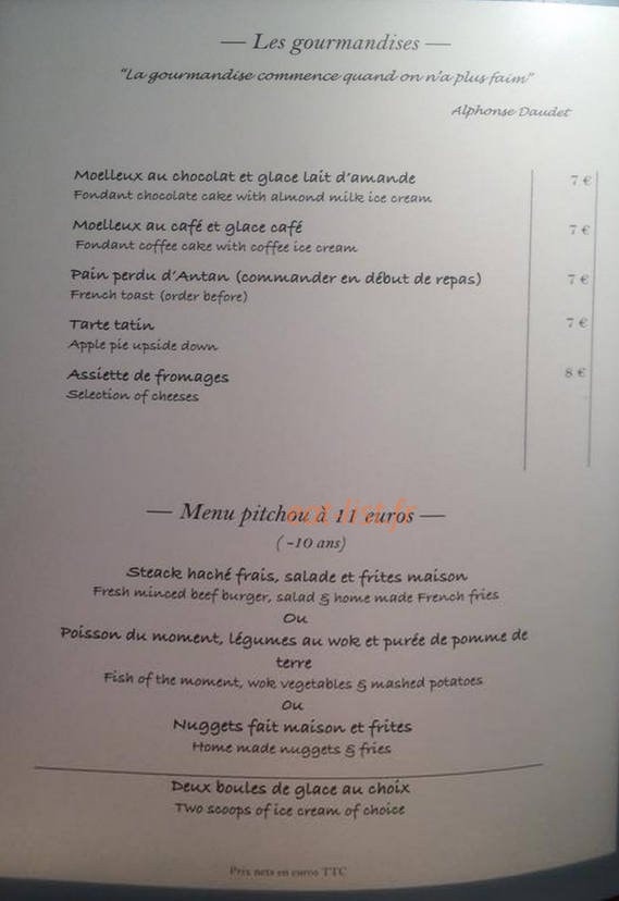 L'Adresse — carte page 4