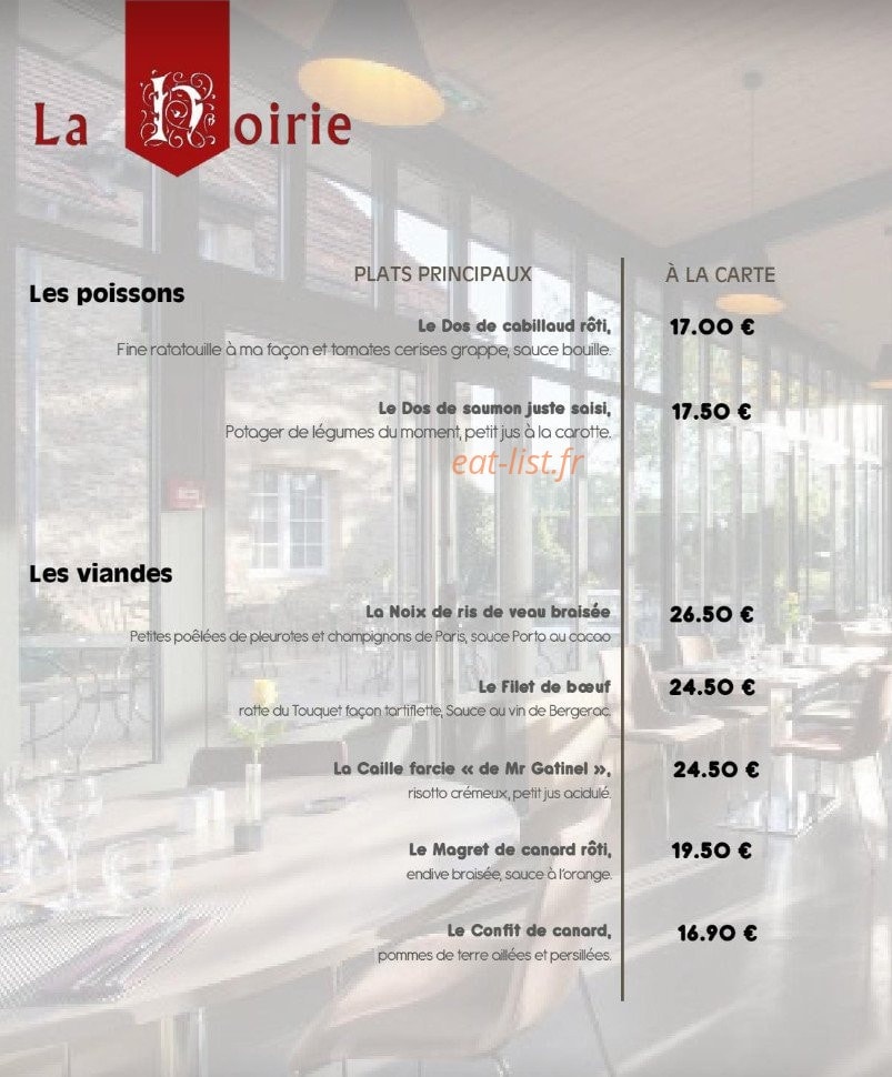 La Hoirie — carte page 2