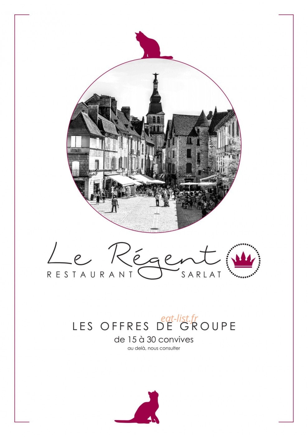 Le Régent — carte page 1