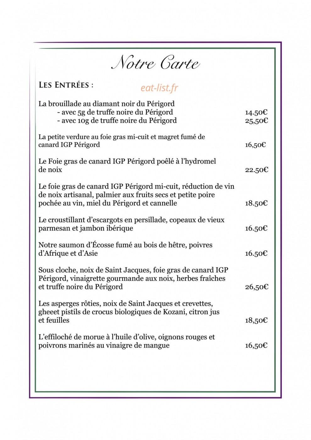 Lo Gorissado — carte page 5
