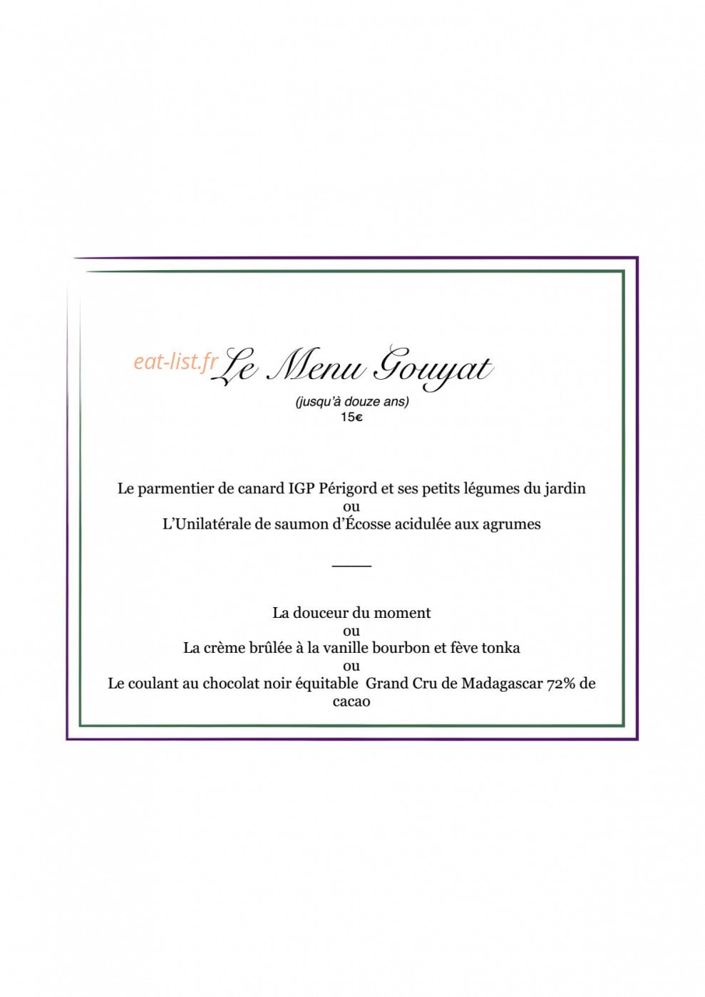 Lo Gorissado — carte page 4