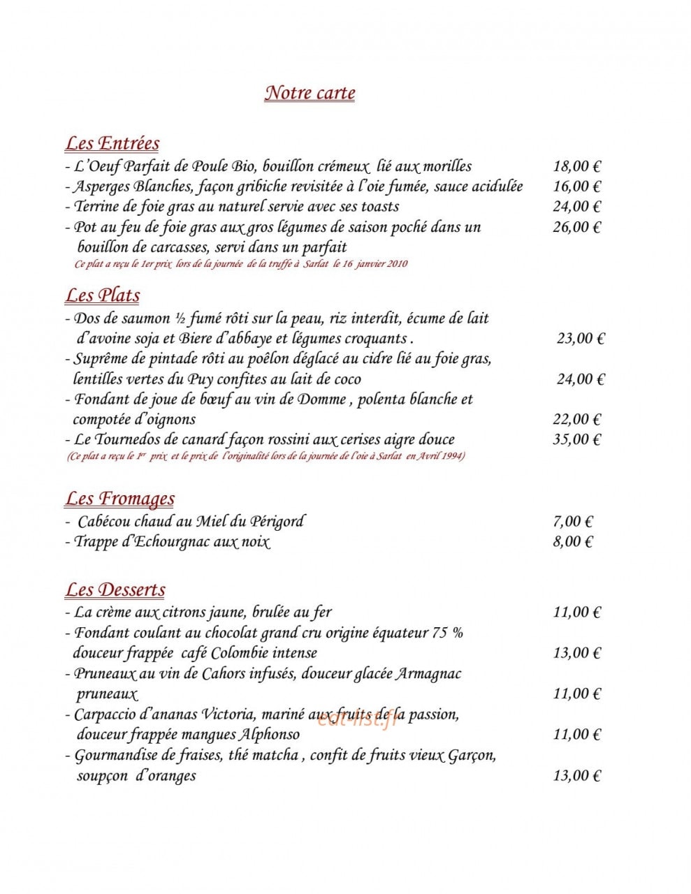 La Treille — carte page 2