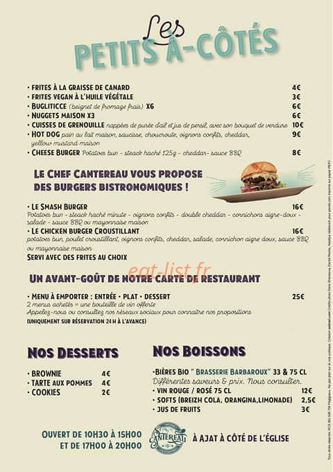 O Saint Cantereau — carte page 4