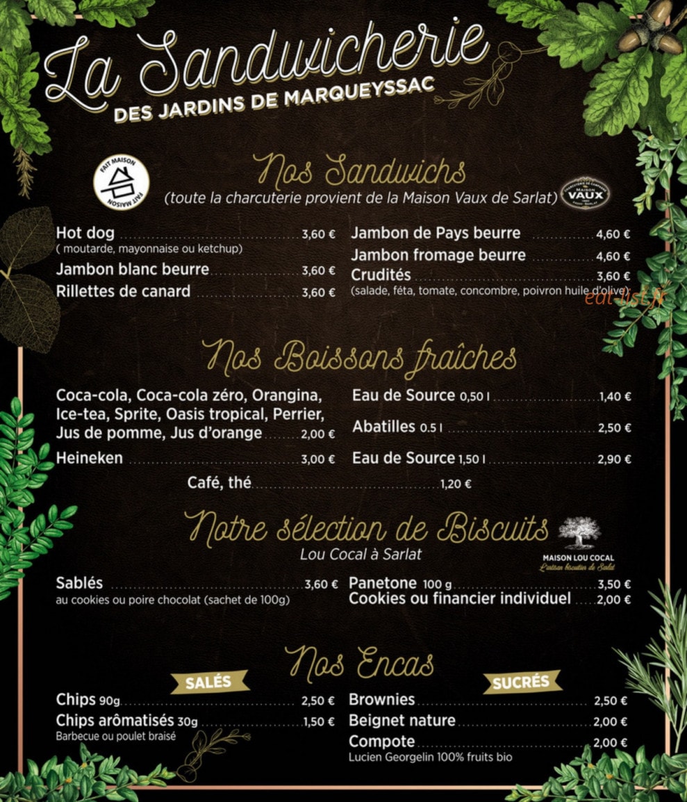 Les Jardins De Marqueyssac — carte page 3