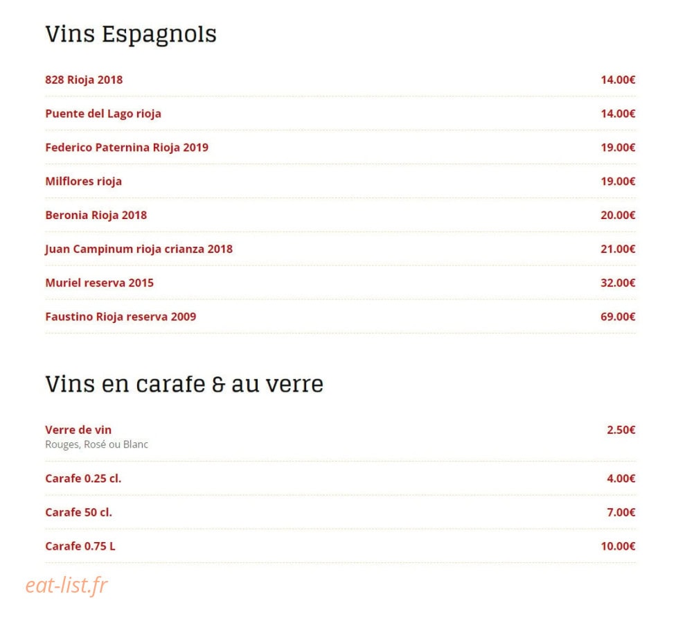 La Gare — carte page 6