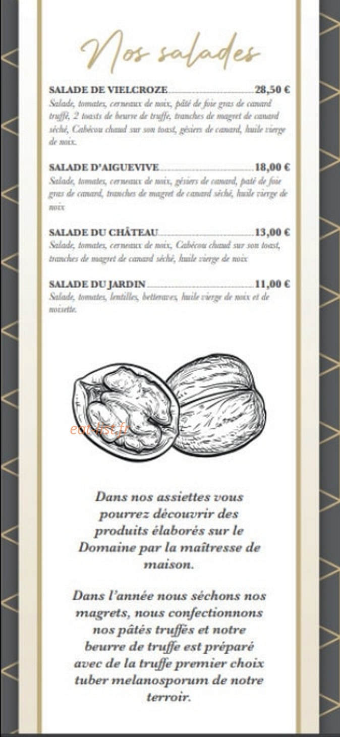 La Cour du Moulin — carte page 1