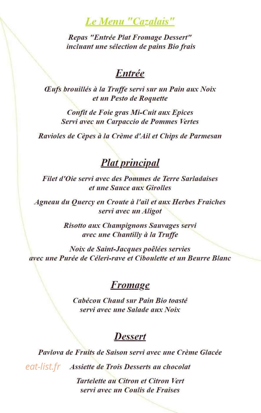 La Cantine — carte page 3