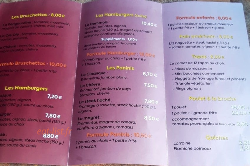 Le petit ridingou — carte page 1