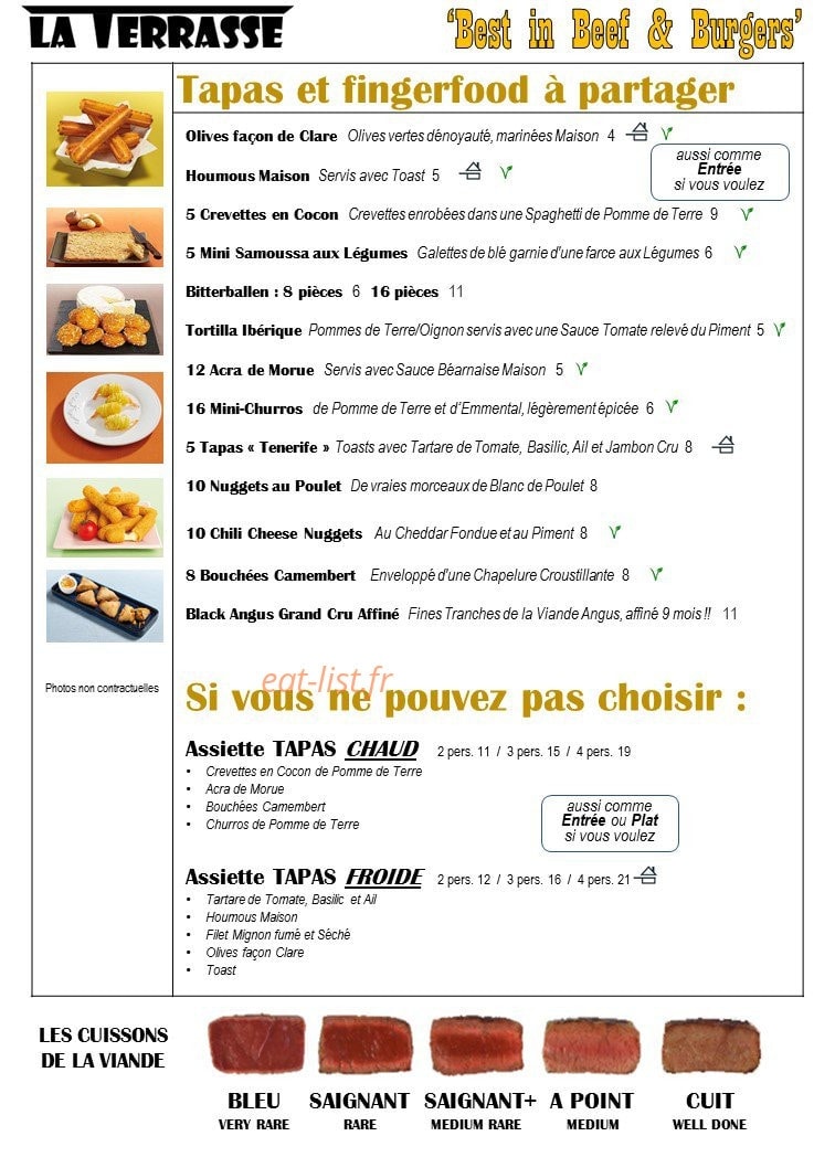 La Terrasse — carte page 2
