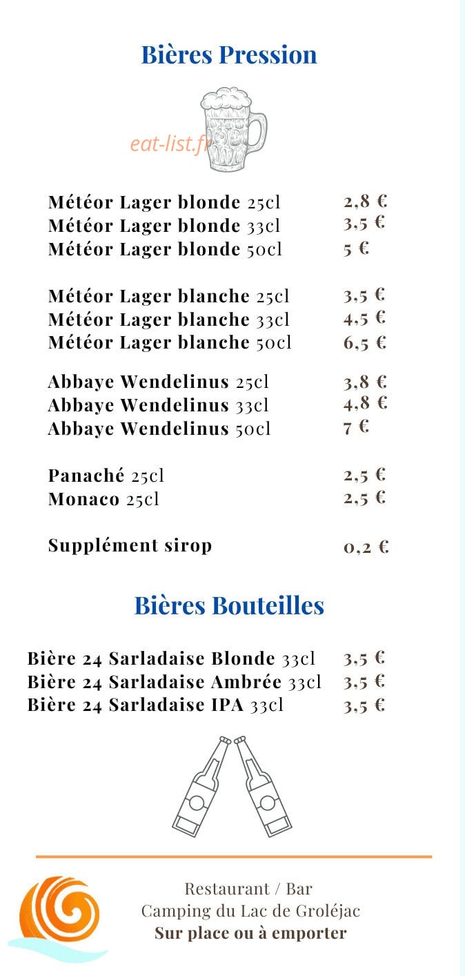 Camping du Lac — carte page 5