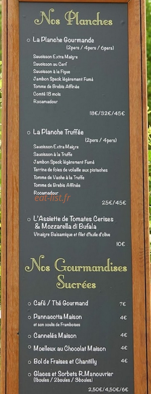 Les Courtines — carte page 1