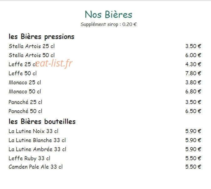 Les Terrasses de La Roque — carte page 4