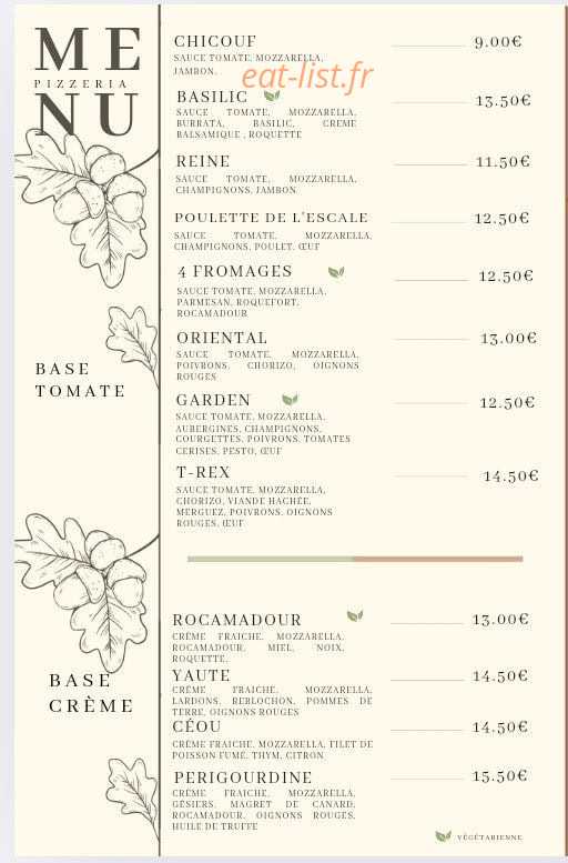 L'escale de Larcher — carte page 1