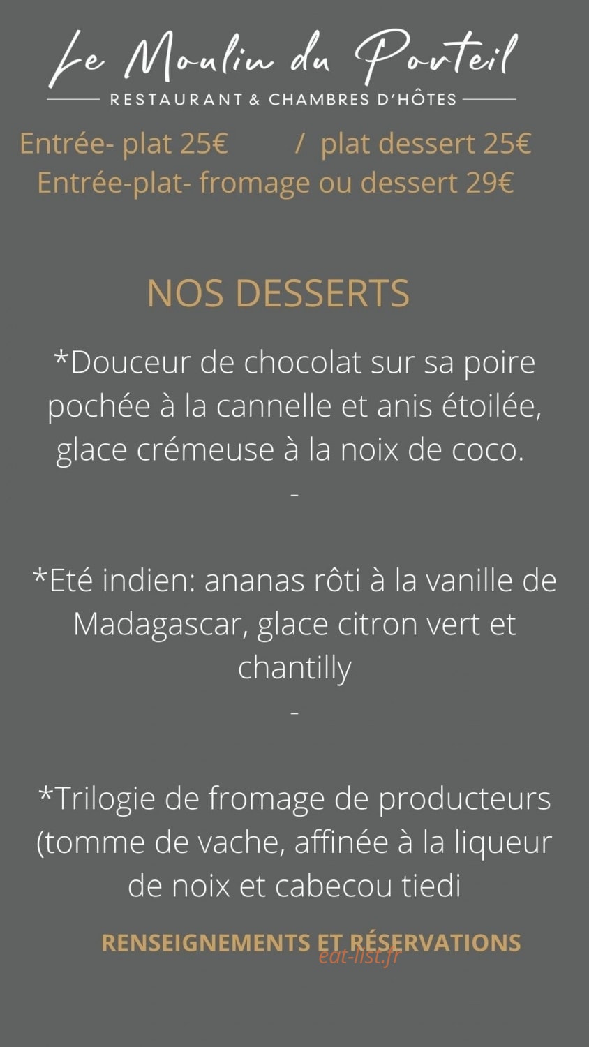 Le Moulin du Porteil — carte page 3