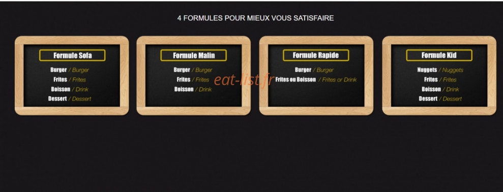 Burger Sofa — carte page 1