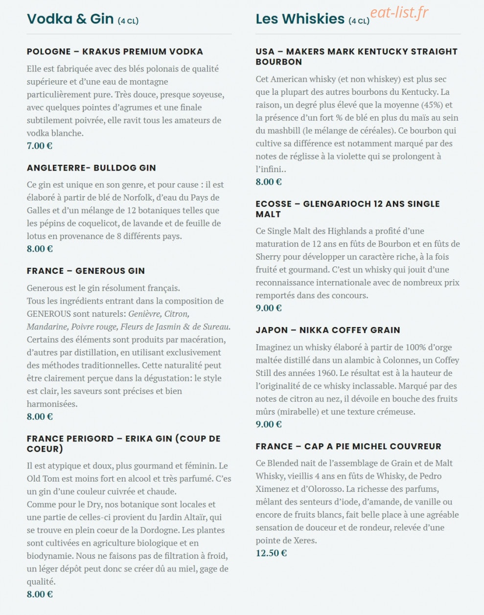 Viz'ara — carte page 10
