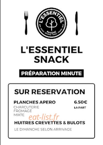 L'Essentiel — carte page 1