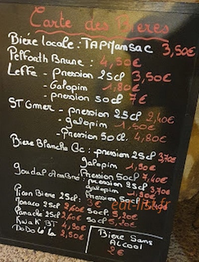 Le Tourny — carte page 2