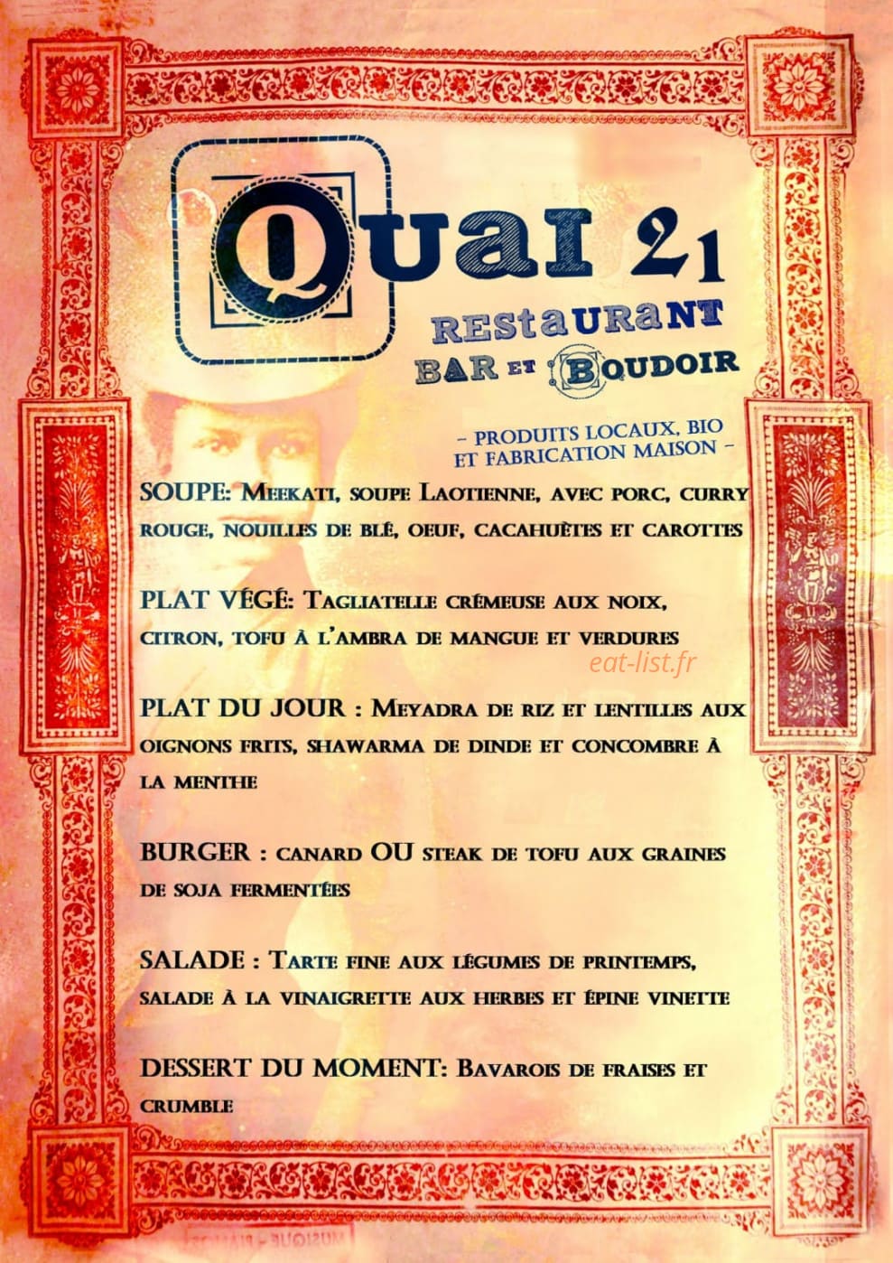 Quai 21 — carte page 1
