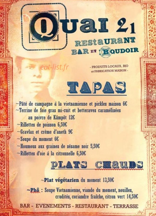 Quai 21 — carte page 2