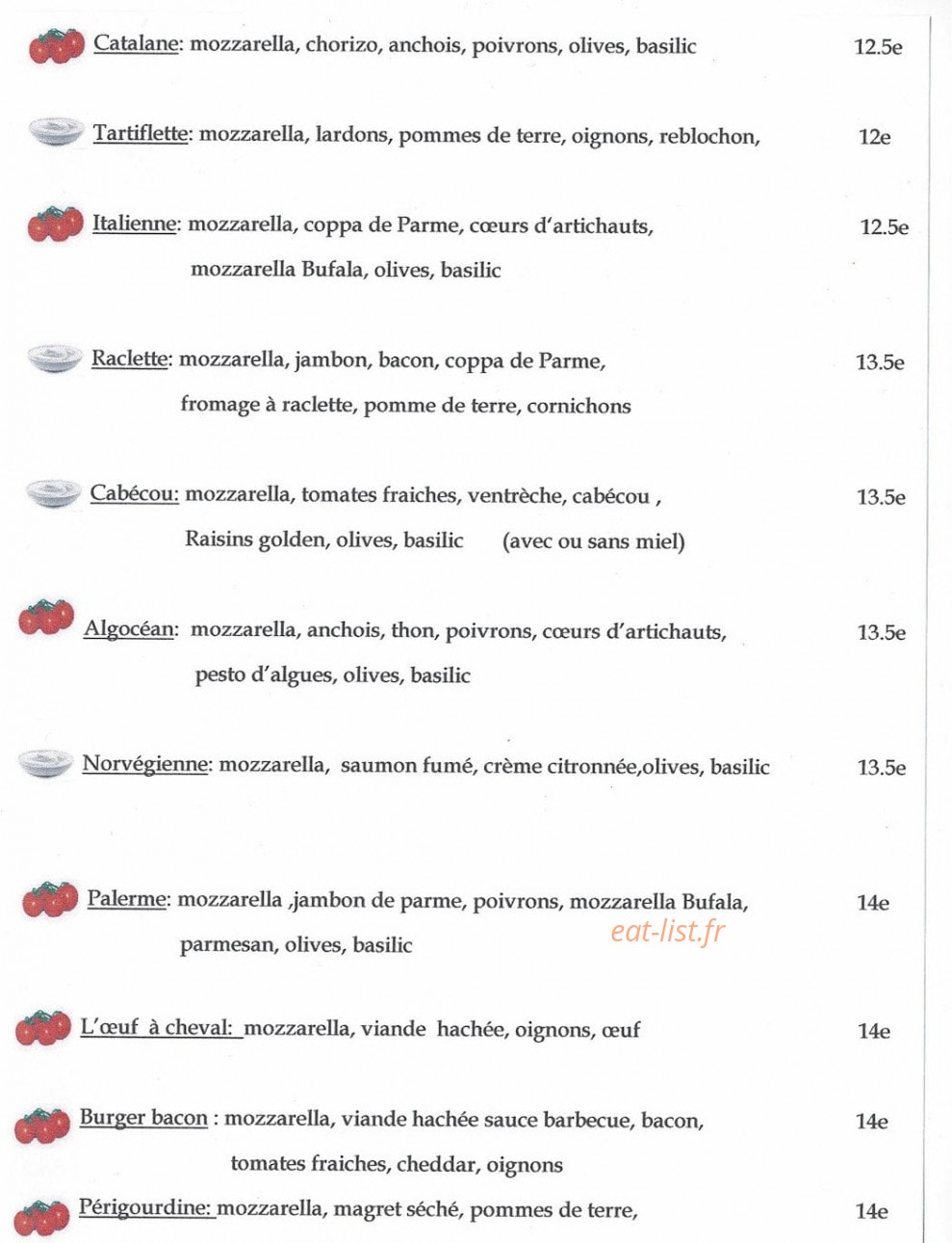 Les Pieds dans l'eau — carte page 2