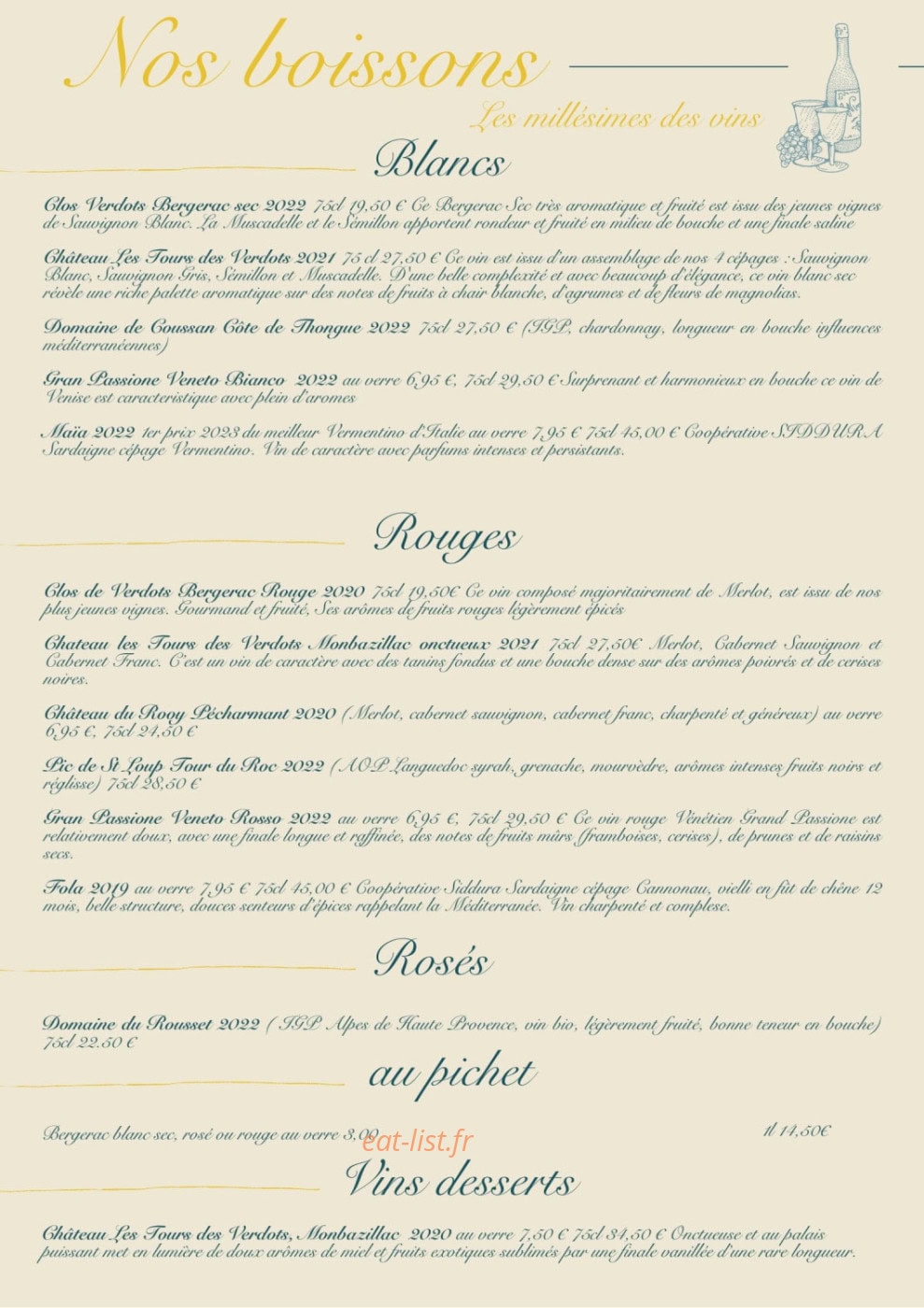 Renaissance Le Change — carte page 5