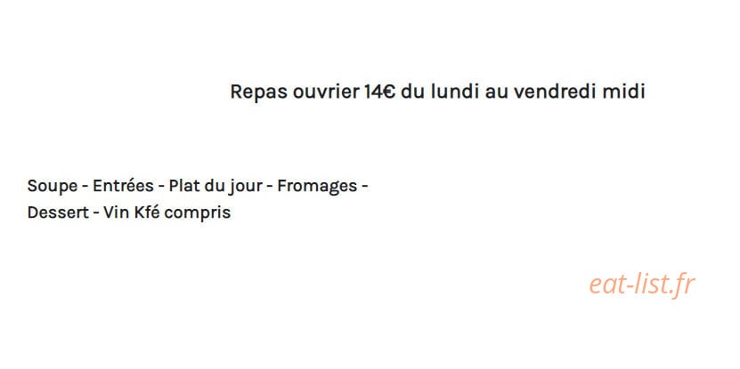 Le Relais de Blis et Born — carte page 1