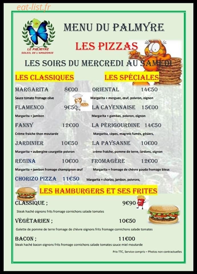Le Palmyre — carte page 1