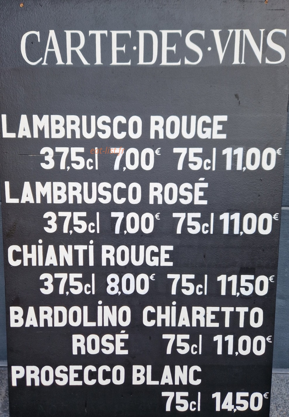 Le Limoncello — carte page 5