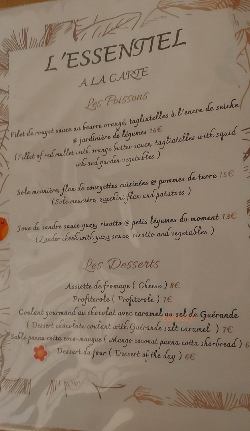 L'Essentiel — carte page 3
