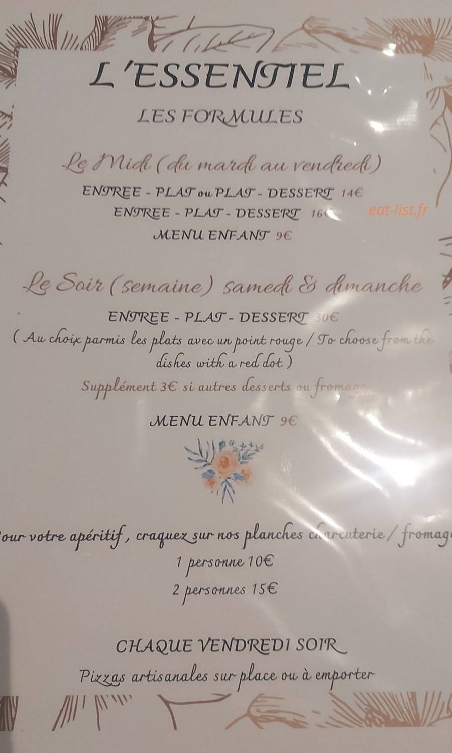 L'Essentiel — carte page 4