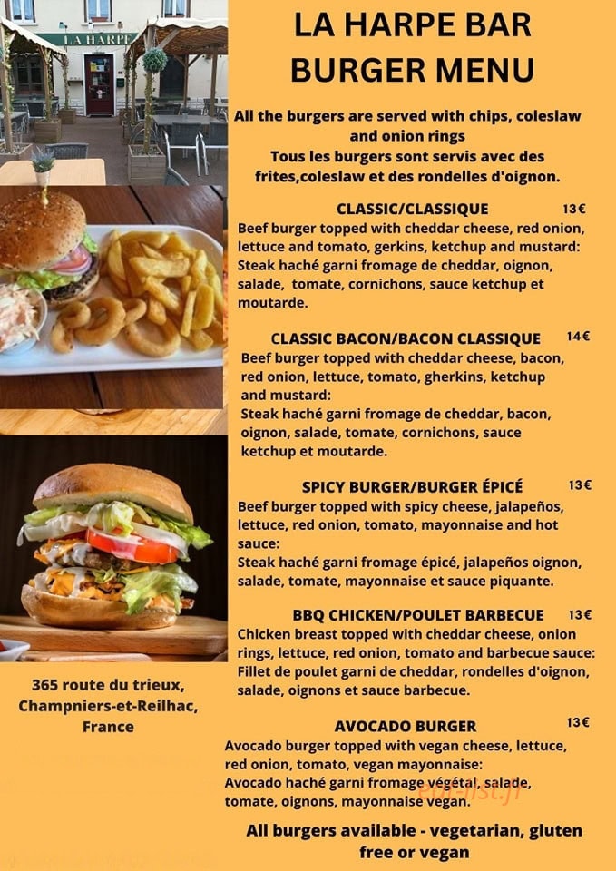 La Harpe — carte page 1