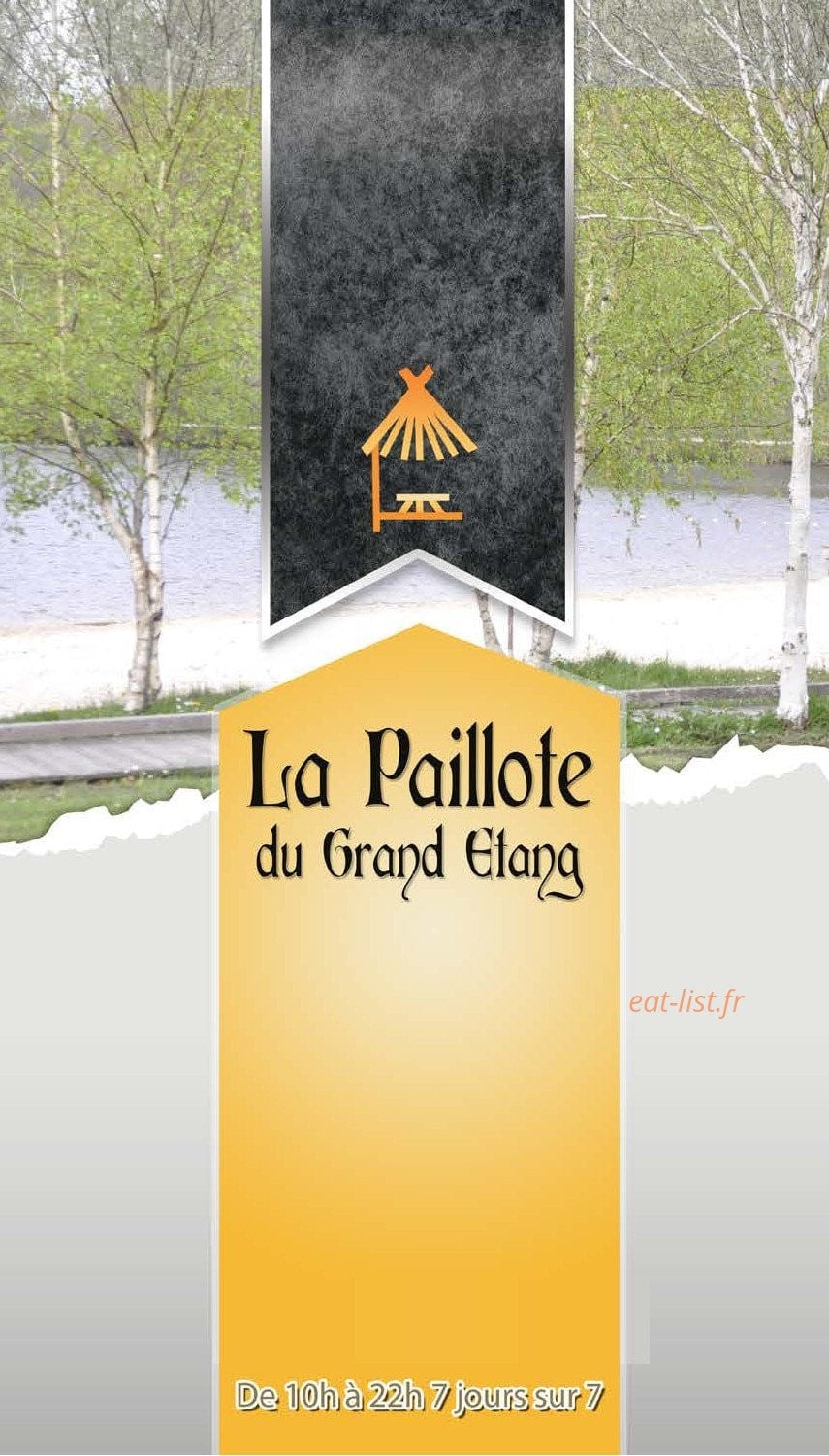 La Paillote du Grand Etang — carte page 1