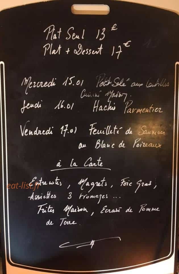 Les 1éres loges — carte page 1