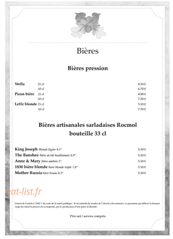 Le Calviac — carte page 7
