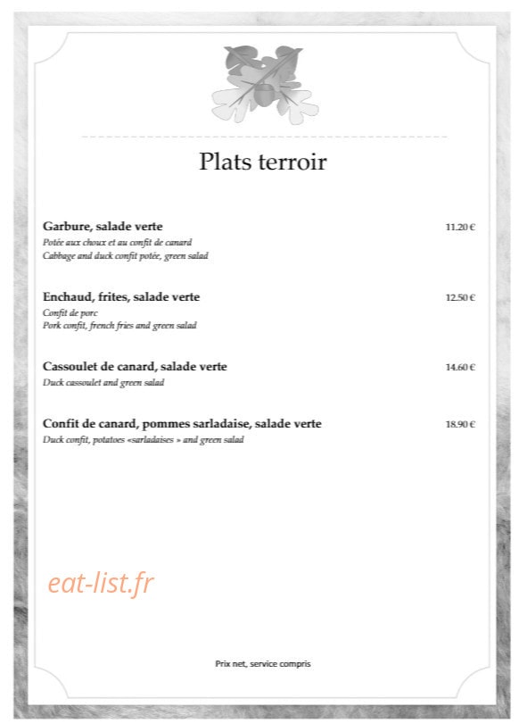 Le Calviac — carte page 3
