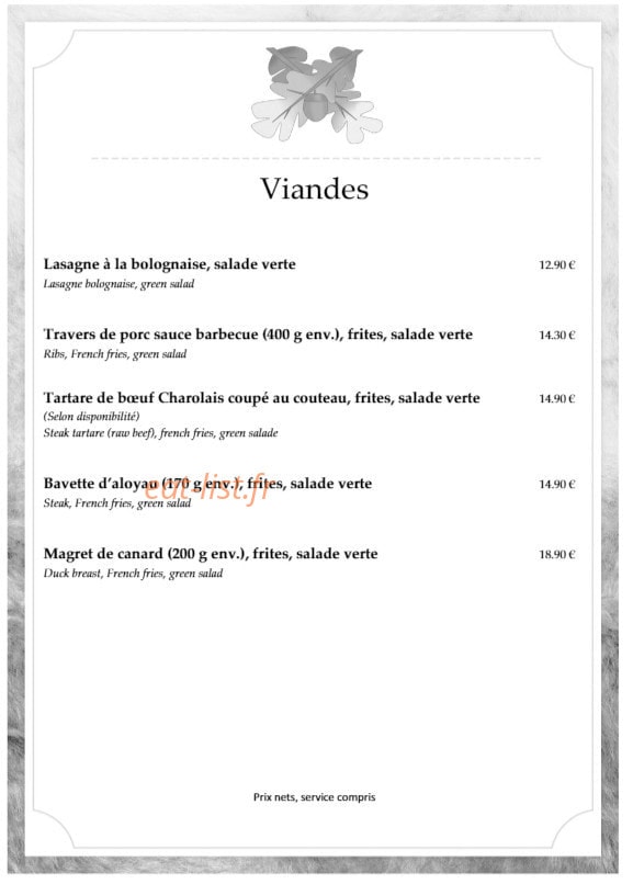 Le Calviac — carte page 4