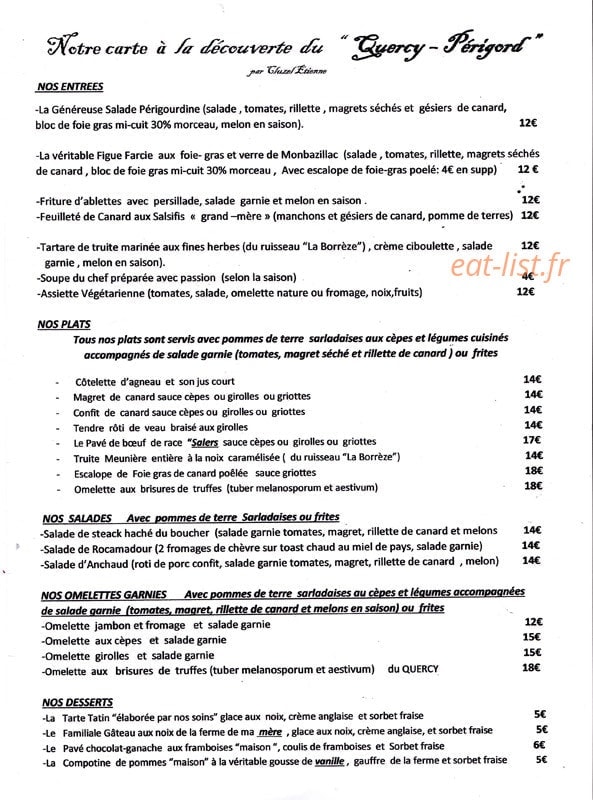 Le Rouffillac — carte page 1