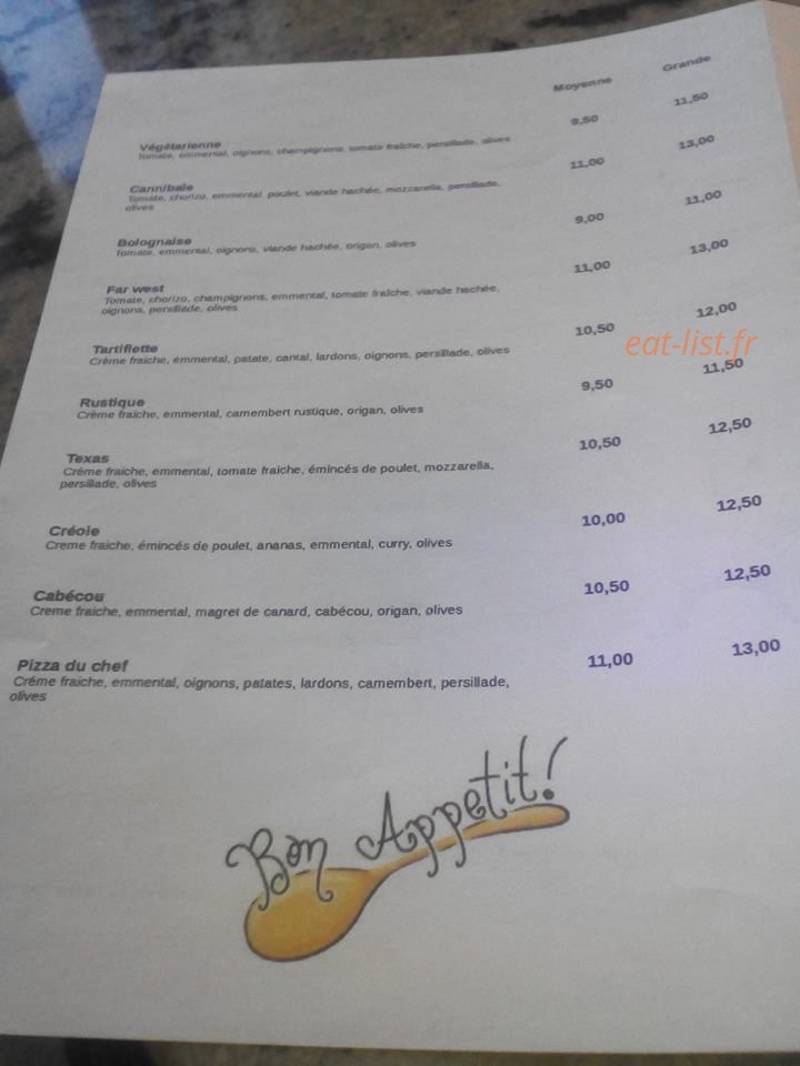 pizza gigi — carte page 3