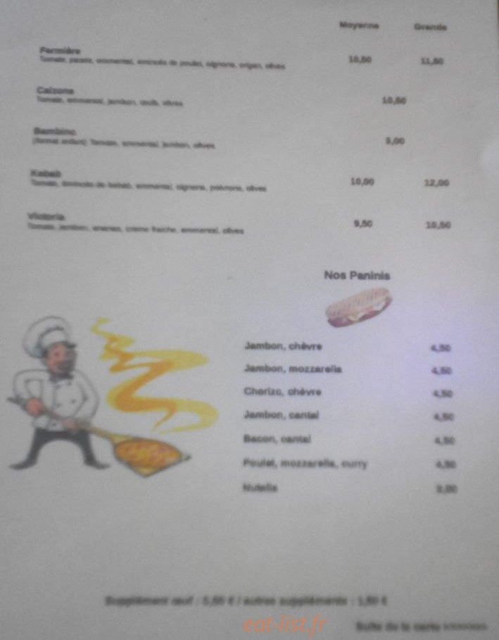 pizza gigi — carte page 4